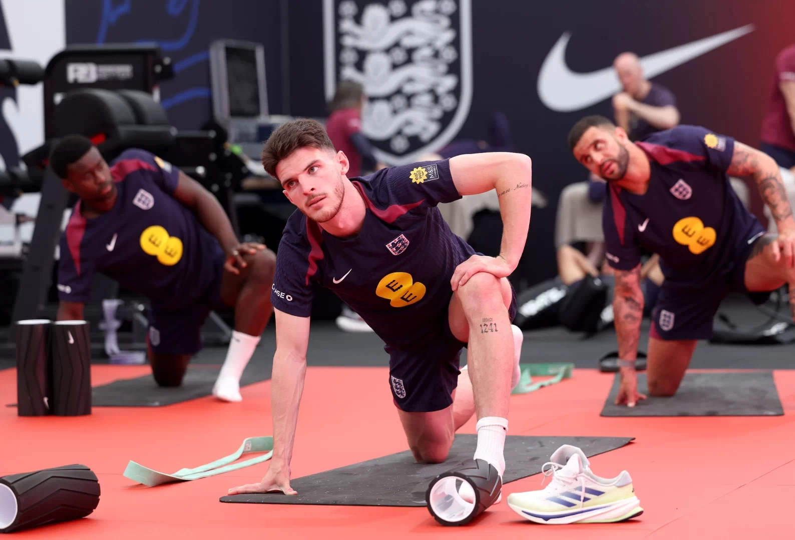 Southgate's England Team Takes Yoga Class After Draw