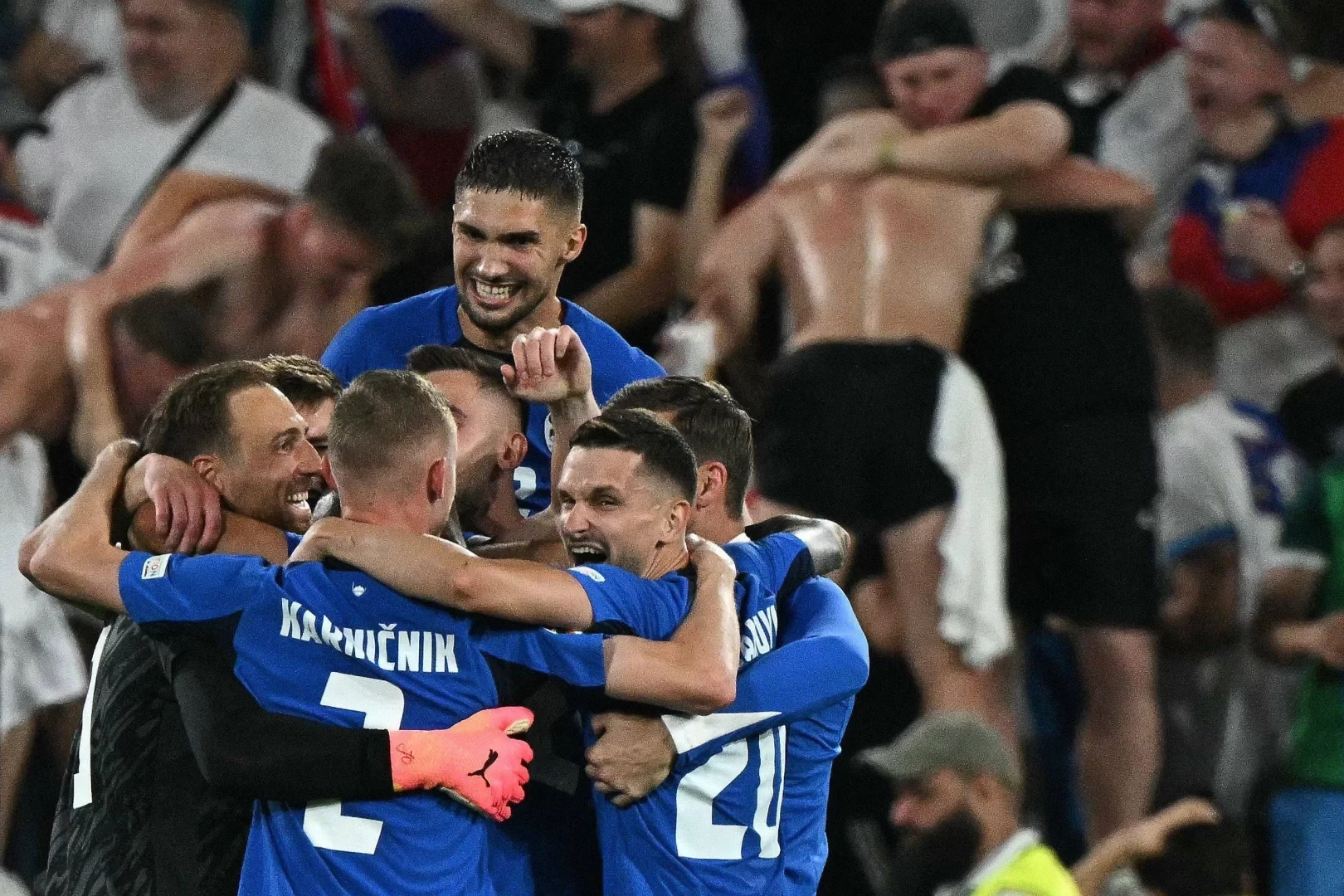 Slovenia is amazing! They narrowly escaped elimination in the European Championship, yet managed to secure a spot in the knockout stages and sent Modrić home early.