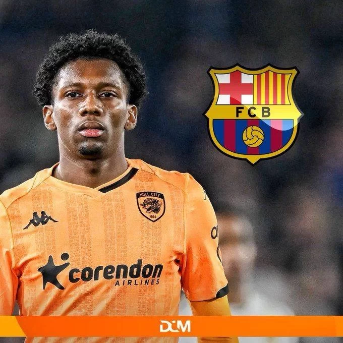 Spanish media: Barcelona interested in signing Hull City winger Folarin Balogun on loan with an option to buy