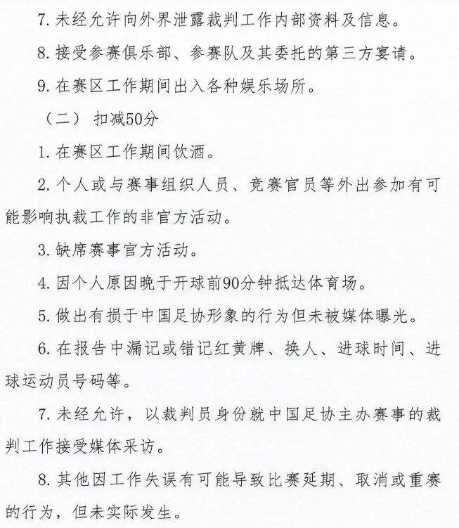 CFA Issues Referee Promotion and Demotion System: Two Referees Will Be Demoted From the Chinese Super League and the Chinese League One Each Season