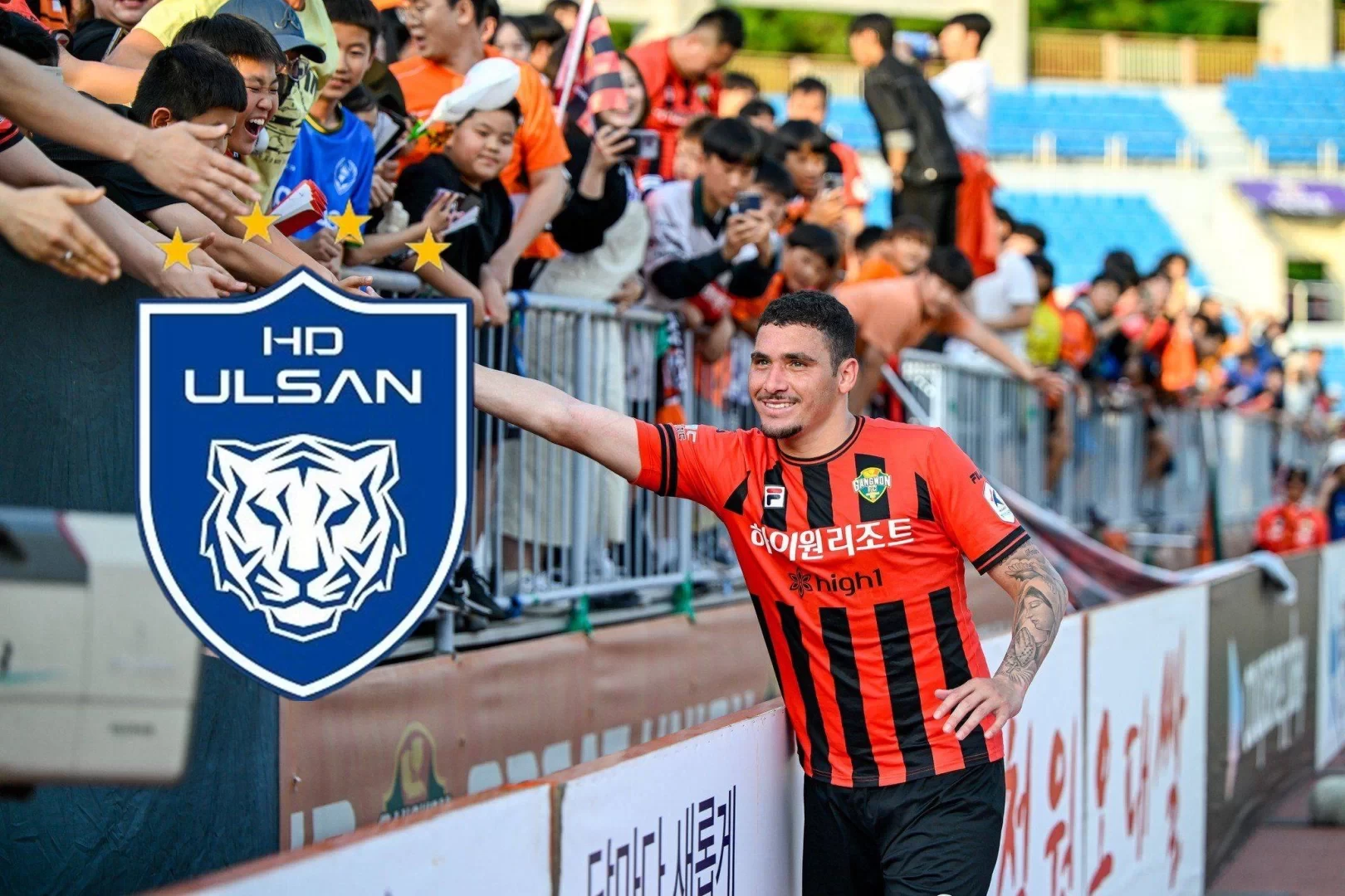 Ulsan Hyundai Set to Hijack Gangwon FC’s Incoming Foreign Player, Caleiro. Negotiations Now Stalemated