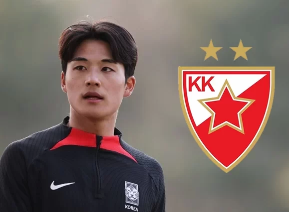 South Korean National Team Player Seol Young-woo Officially Joins Red Star Belgrade; Farewell Ceremony Held Before Yesterday’s Match Against Daegu FC