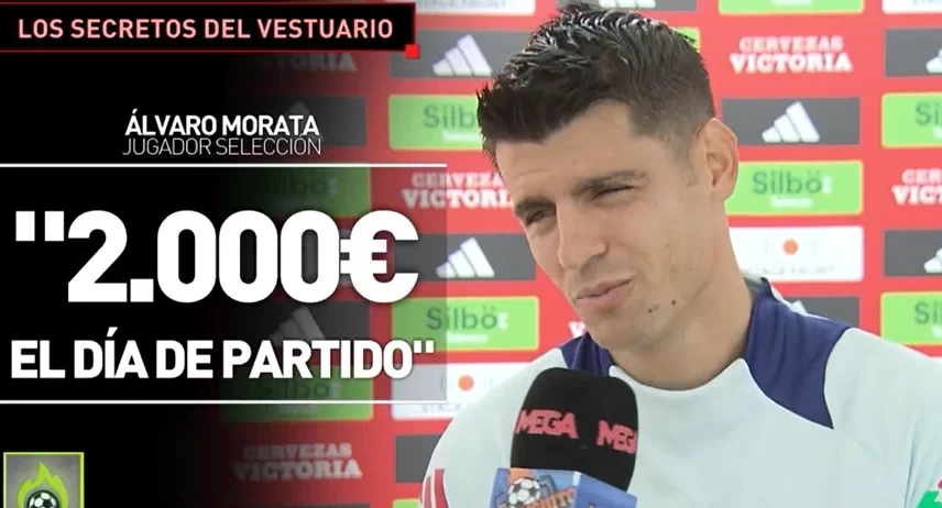 Morata Reveals Spain Team Anecdotes: Late Arrivals Fined €2,000, Williams Caught Most Often