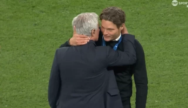 Champions League’s Two Big Hugs: Mourinho Comforts Terzic, Zidane Congratulates Ancelotti