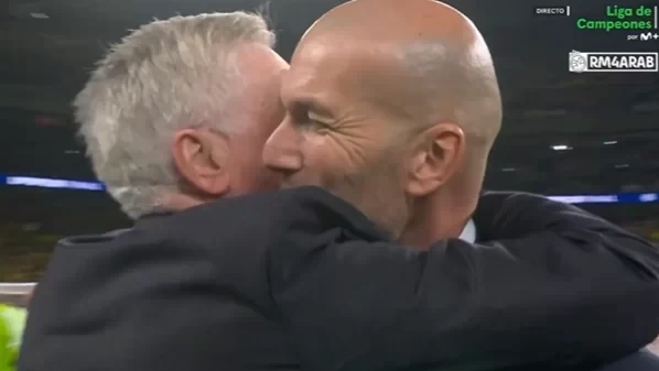 Champions League's Two Big Hugs: Mourinho Comforts Terzic, Zidane Congratulates Ancelotti