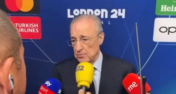 Florentino Perez on Mbappe After Real Madrid’s Champions League Win: “Today is a celebration for Real Madrid, not for players of other teams”