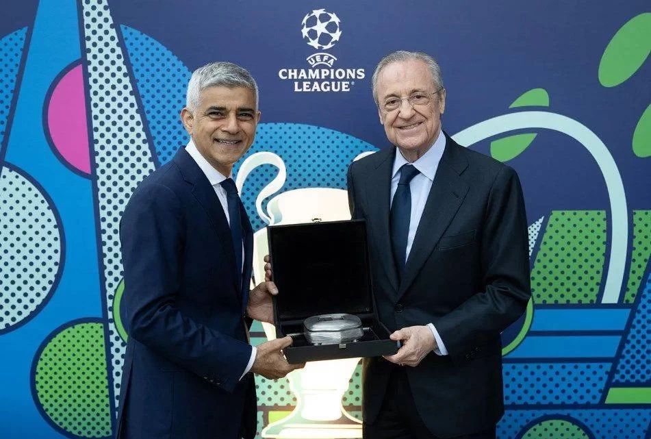 A Diplomatic Gesture? Florentino Pérez Diners With Ceferin and Dortmund CEO Before Champions League Final