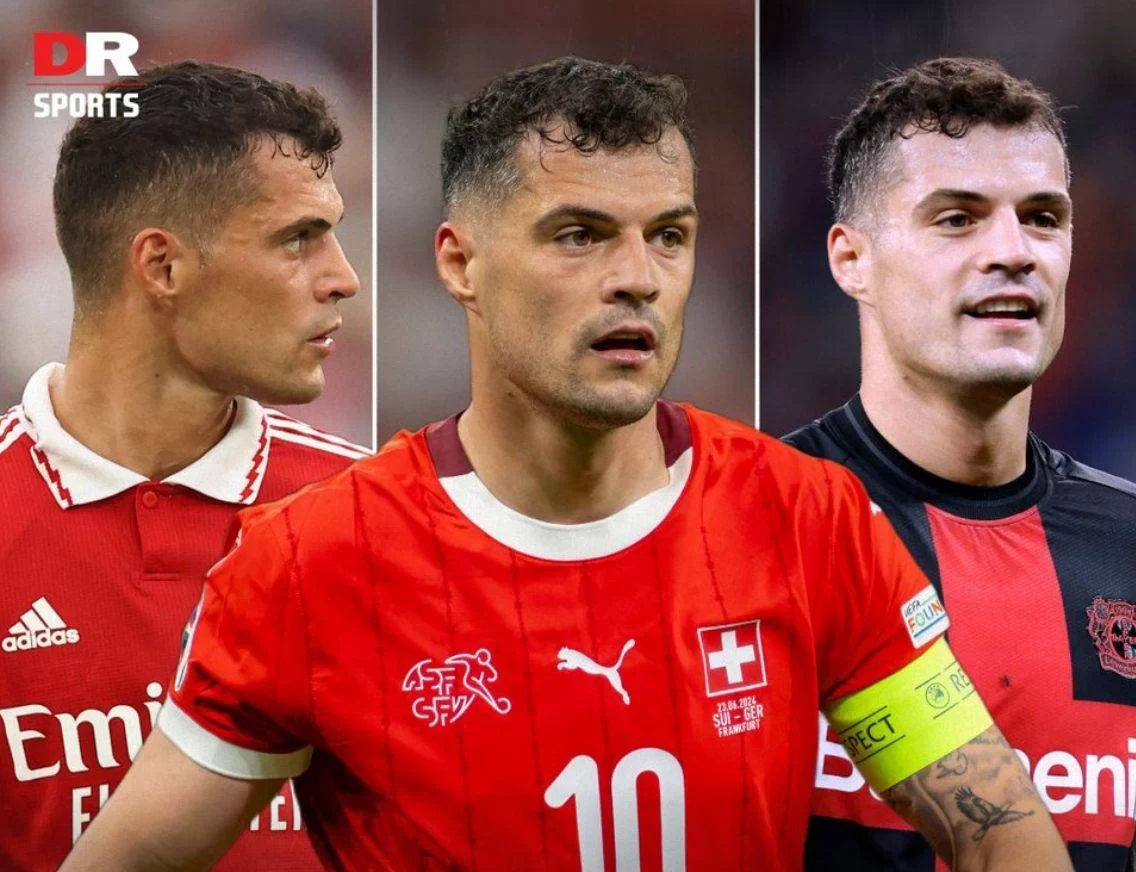 Granit Xhaka’s Life Has Been on Fire Since Leaving Arsenal, Winning with Both Club and Country