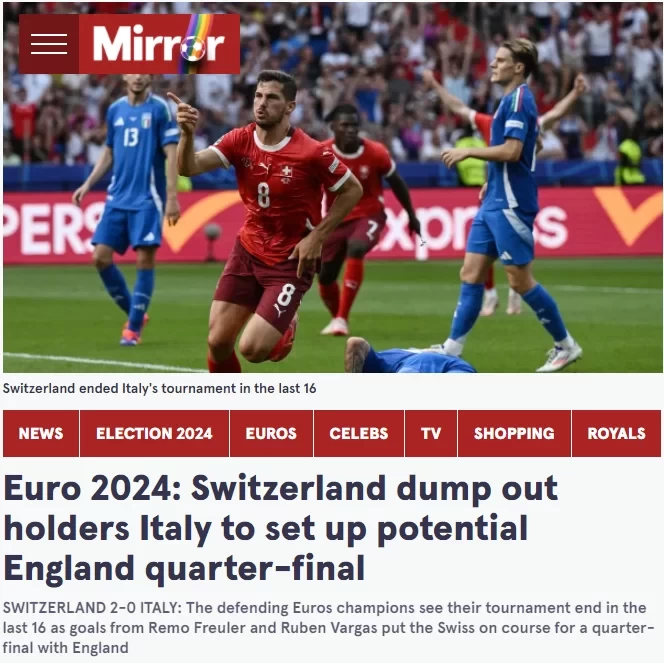 Champagne Before Time? UK Media Celebrates Switzerland’s Qualification, Ignoring the Slovakian Hurdle