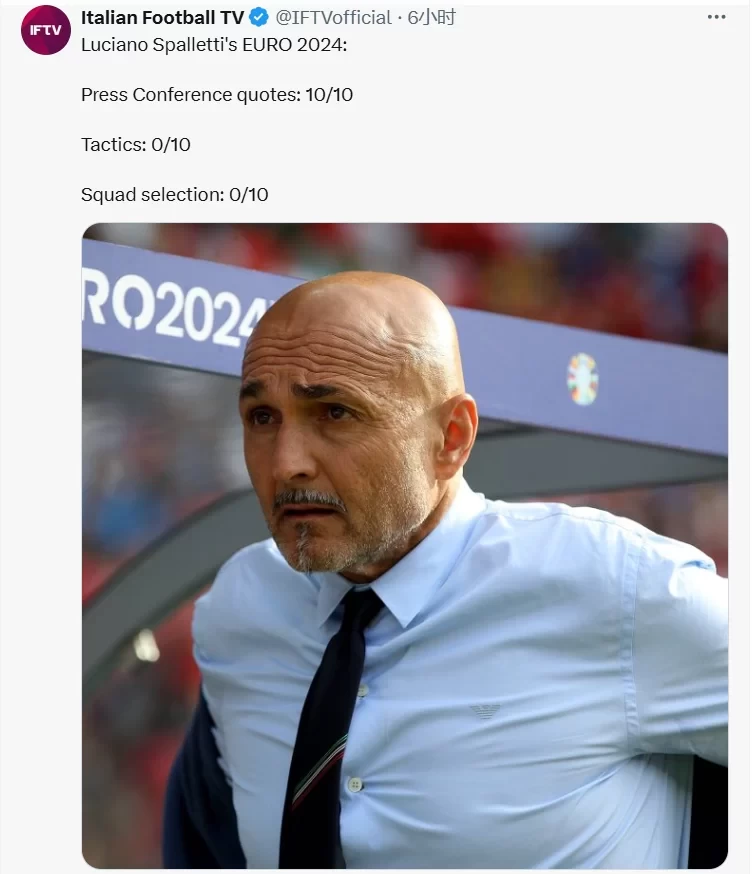 Italian Media Rates Spalletti’s Euro Performance: Press Conference, Tactics, and Lineup Choices All Graded