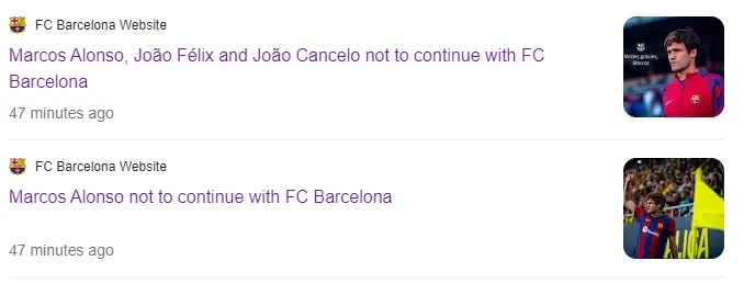 U-Turn? Barca Release Statements Confirming Cancelo, Felix Departures, Then Withdraw Them