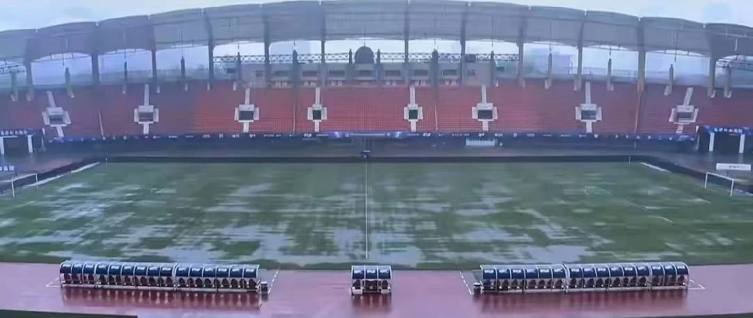 Can the match still be played?  Shanghai SIPG will play against Henan on _  The current situation of the Hanghai Stadium is serious due to water accumulation