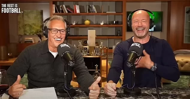 Outrageous! Lineker and Shearer Mistaken for a Couple at a Restaurant