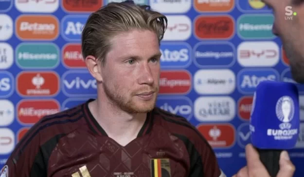 De Bruyne: I gave everything for Belgium but the result is disappointing, I will decide whether to stay in the national team after this summer