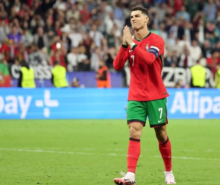 Cristiano Ronaldo Misses Every Shot in This Euro Cup, Setting the Second Highest Record for Shots Missed in the Tournament