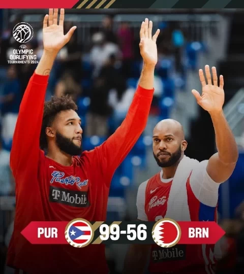 Puerto Rico Crushes Bahrain! Waters Scores 9 Points, 3 Assists, and 2 Steals