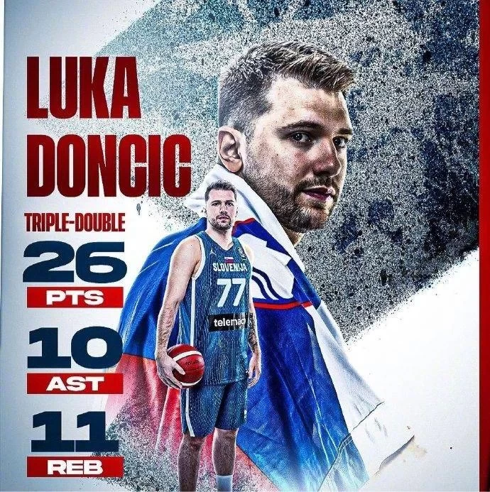 Triple-Double Night! Dončić & Sarić Both Record Triple-Doubles in Croatia-Slovenia