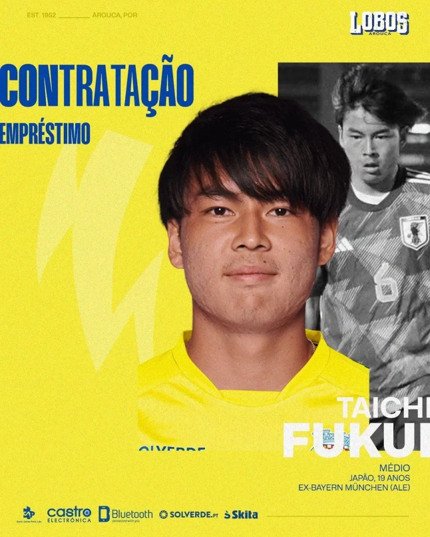 Official: Bayern’s Japanese youngster Taichi Fukui joins Portuguese club Arouca on loan