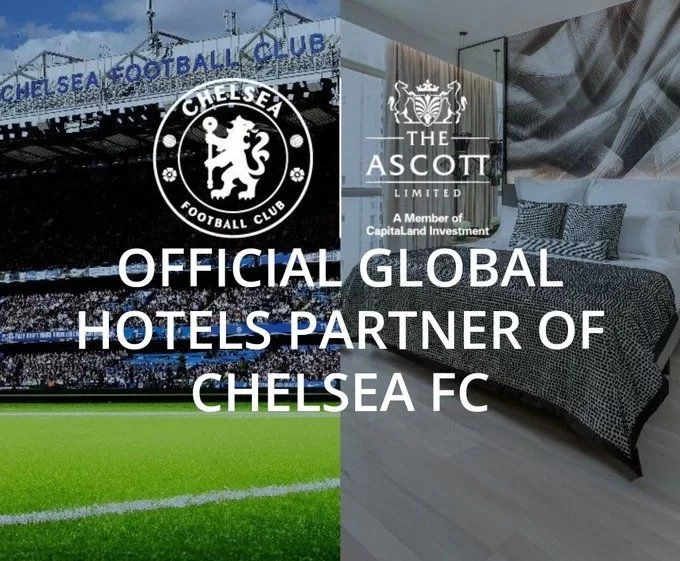 Chelsea Reach Sponsorship Deal with Ascott, Replacing Hilton as Official Global Partner