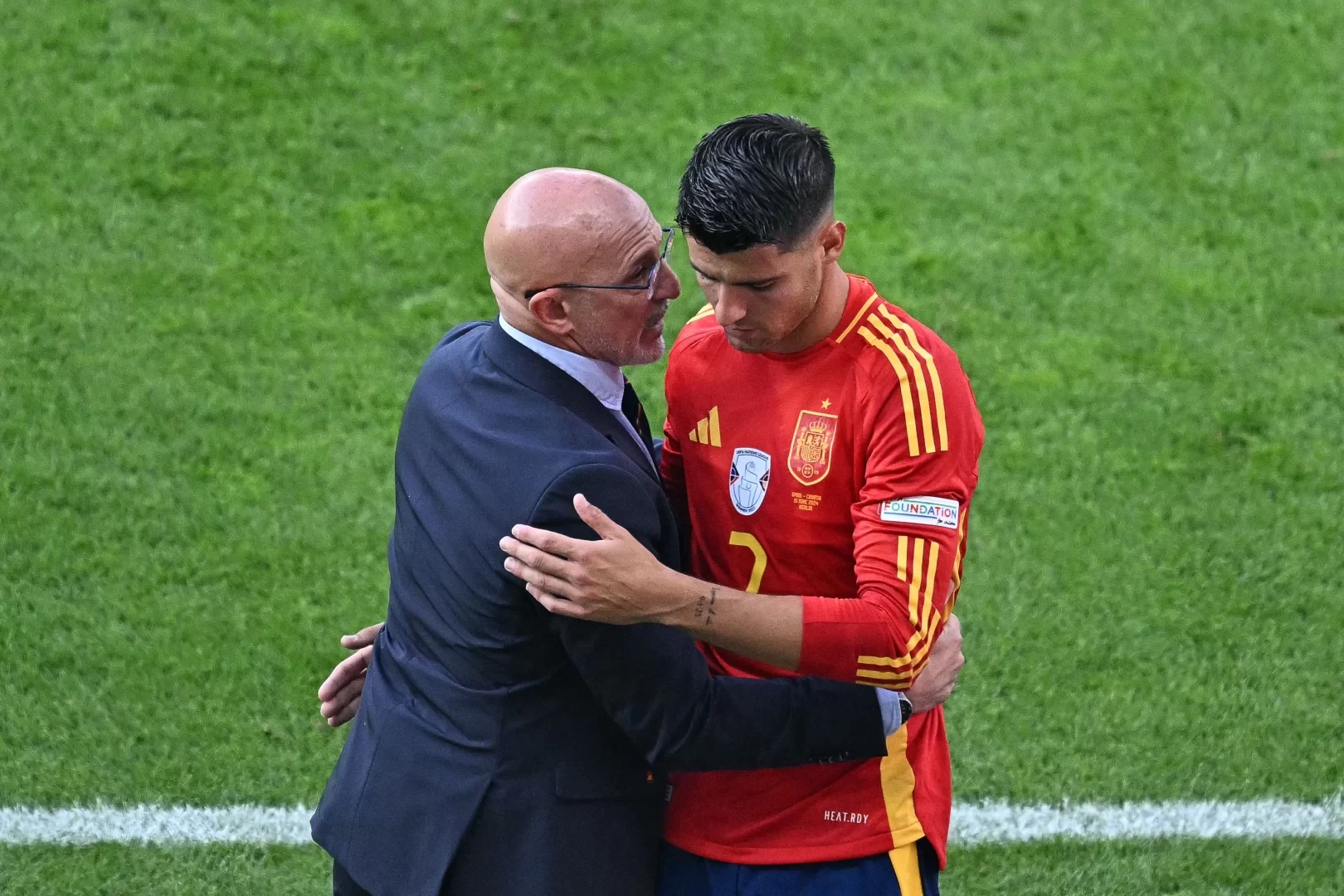 Spain coach defends Morata: He’d be a legend in another country