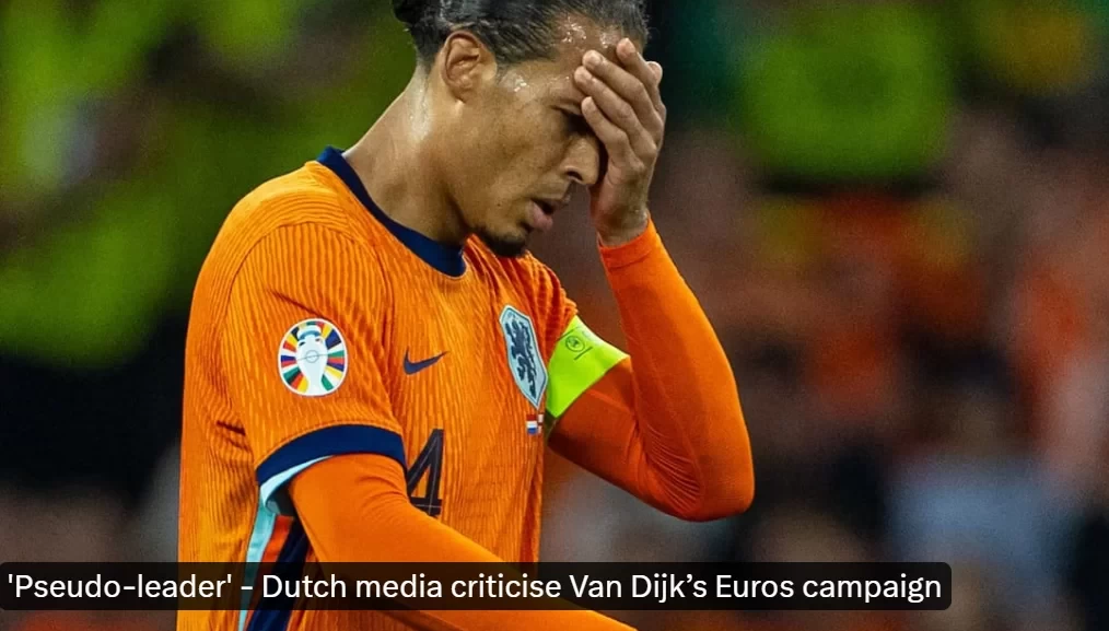 Dutch pundits: Van Dijk not dribbled past because he’s always retreating – Fake leader or national team retirement?