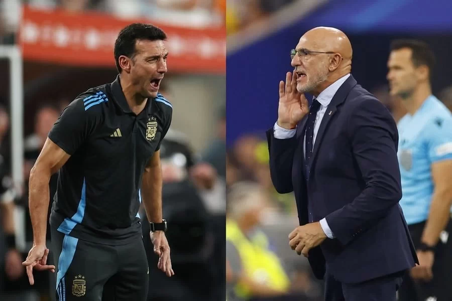 Can they win the titles on the same day? The master-apprentice relationship between Scaloni and the Spanish coach before the year