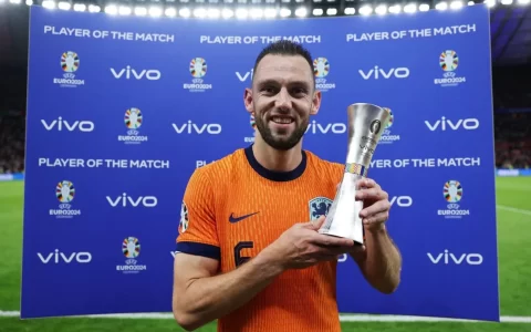 Official: De Vrij’s Goal Sparks Comeback, Named Man of the Match