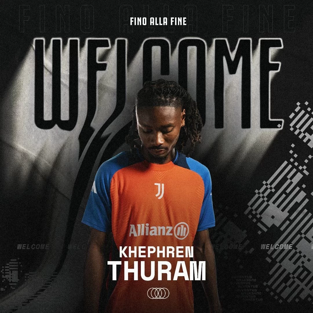 Juventus Officially Announces the Signing of Khéphren Thuram