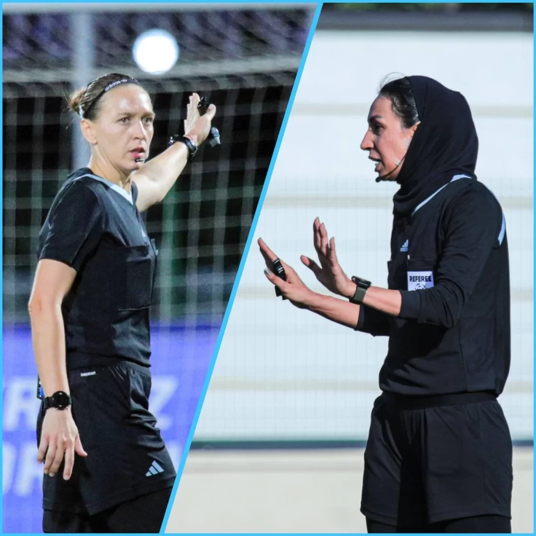 CAFA U20 Championship: Two Female Referees Officiate Men’s Match for the First Time