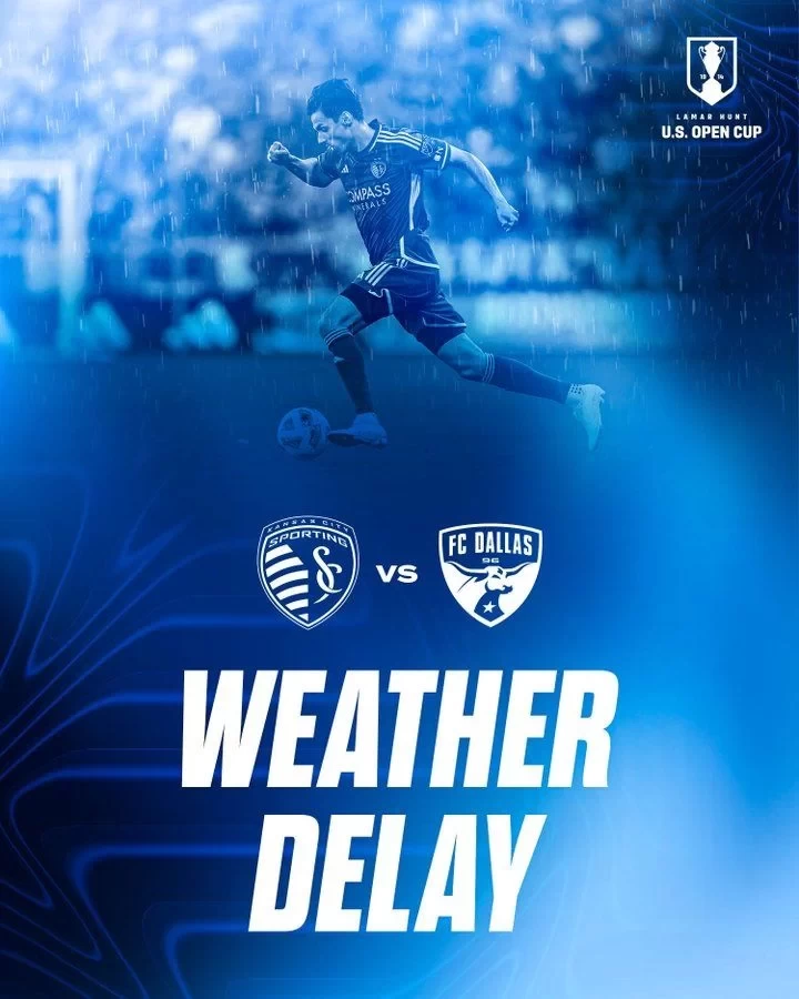 Official: Kansas City Sporting vs. FC Dallas match suspended due to severe weather