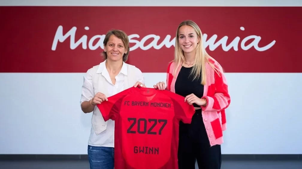 Official: Bayern Renews Contract with Women’s Football Star Giulia Gwinn until 2027