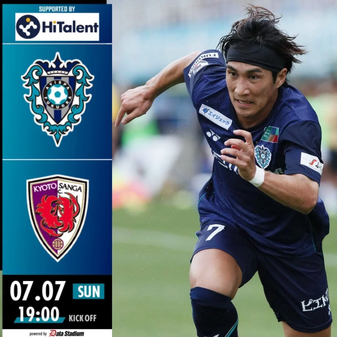 J. League Preview: Fukuoka Hornets Aim to Chase the Top Three, Kyoto Sanga’s Away Firepower is Seriously Lacking