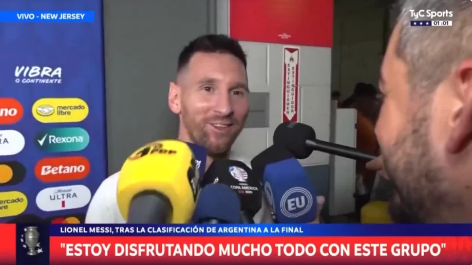 Messi Responds to “Lucky” Goal in Mixed Zone: I Told Enzo I Didn’t Mean to Steal His Glory, Just Wanted to Beat the Keeper