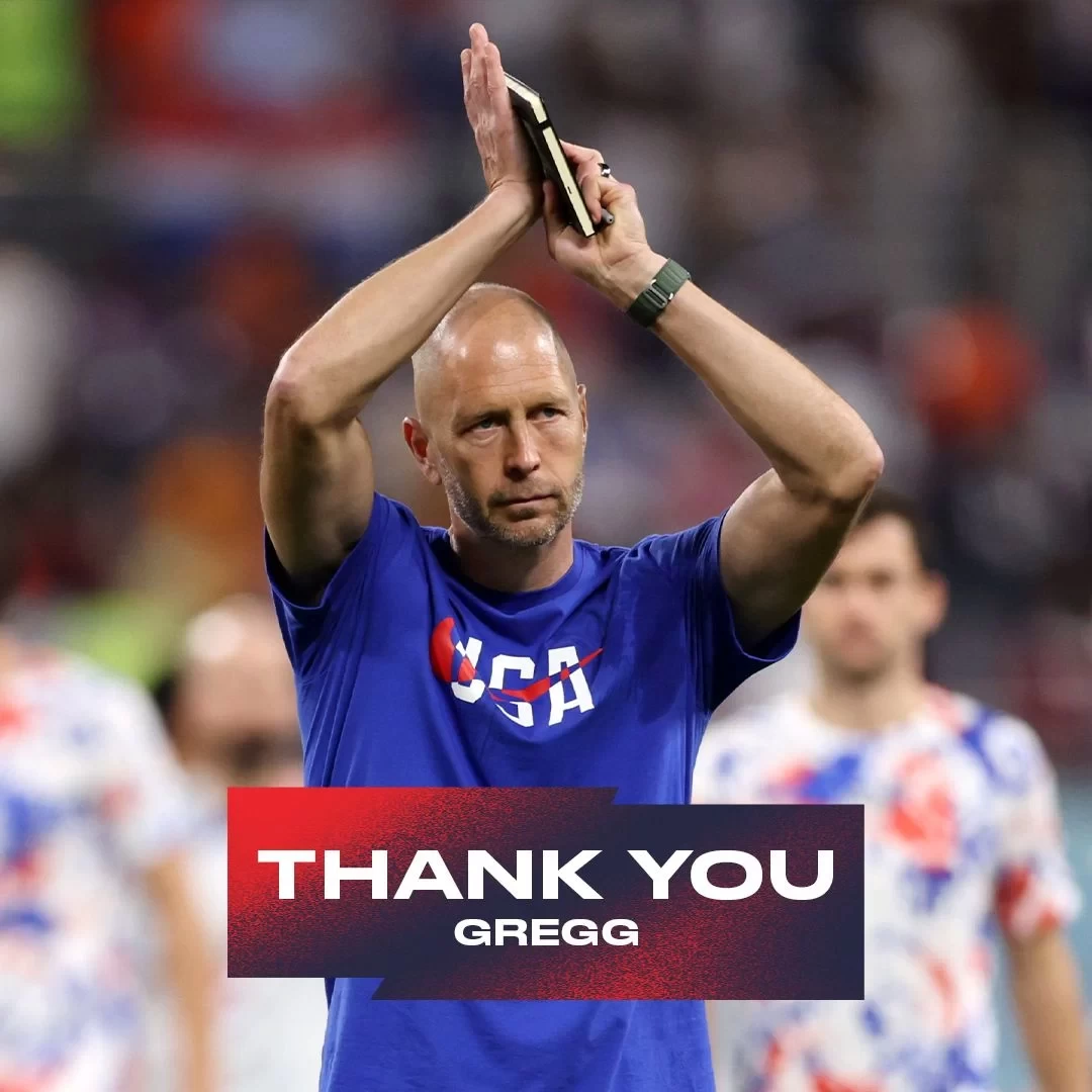 Official: U.S. Men’s National Team Head Coach Berhalter Steps Down, Sporting Director Croke to Take Over Temporarily