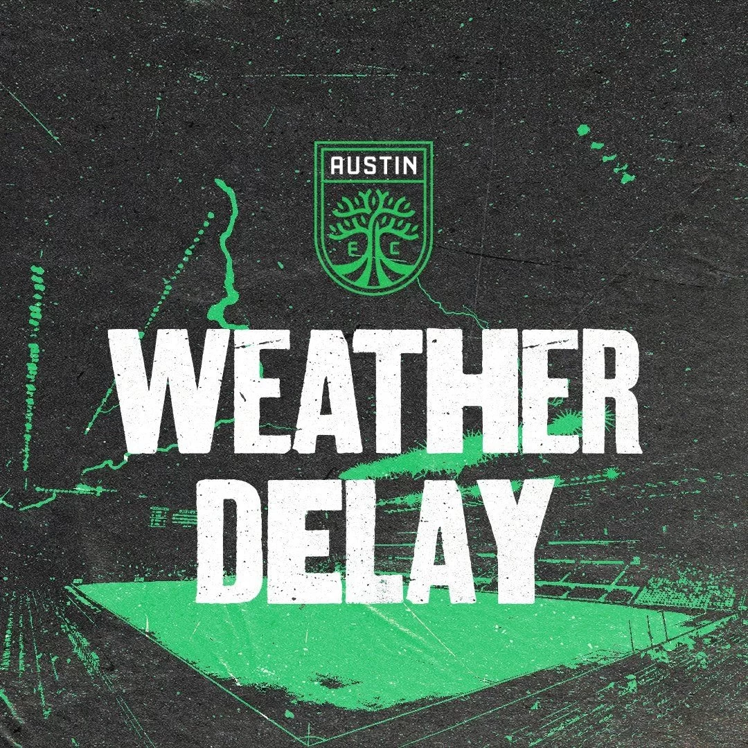 Official: Austin FC vs. New York City FC Postponed to Around 10 PM Due to Thunderstorm