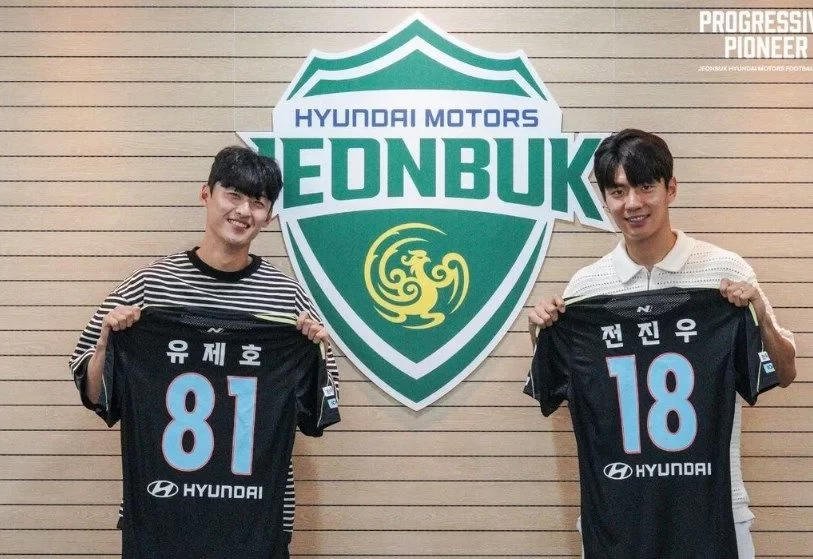 Reinforcements! Jeonbuk Hyundai signs Suwon Samsung winger Jeon Jin-woo and midfielder Ryu Je-hoo