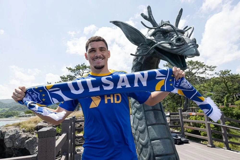 Official: Brazilian striker Yago Calegari joins Ulsan Hyundai