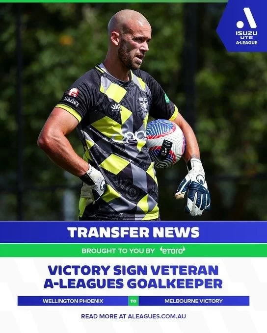 Official: Melbourne Victory sign goalkeeper Duncan