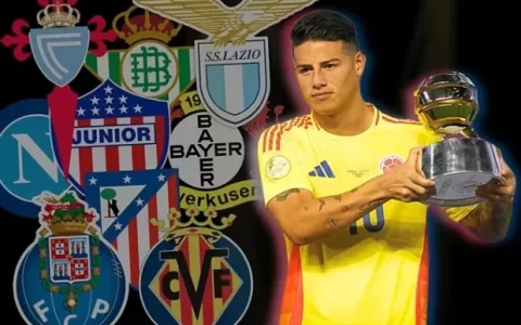 James Rodríguez: Several Top Clubs Are Pursuing Him, and He Hopes to Return to Top European Leagues