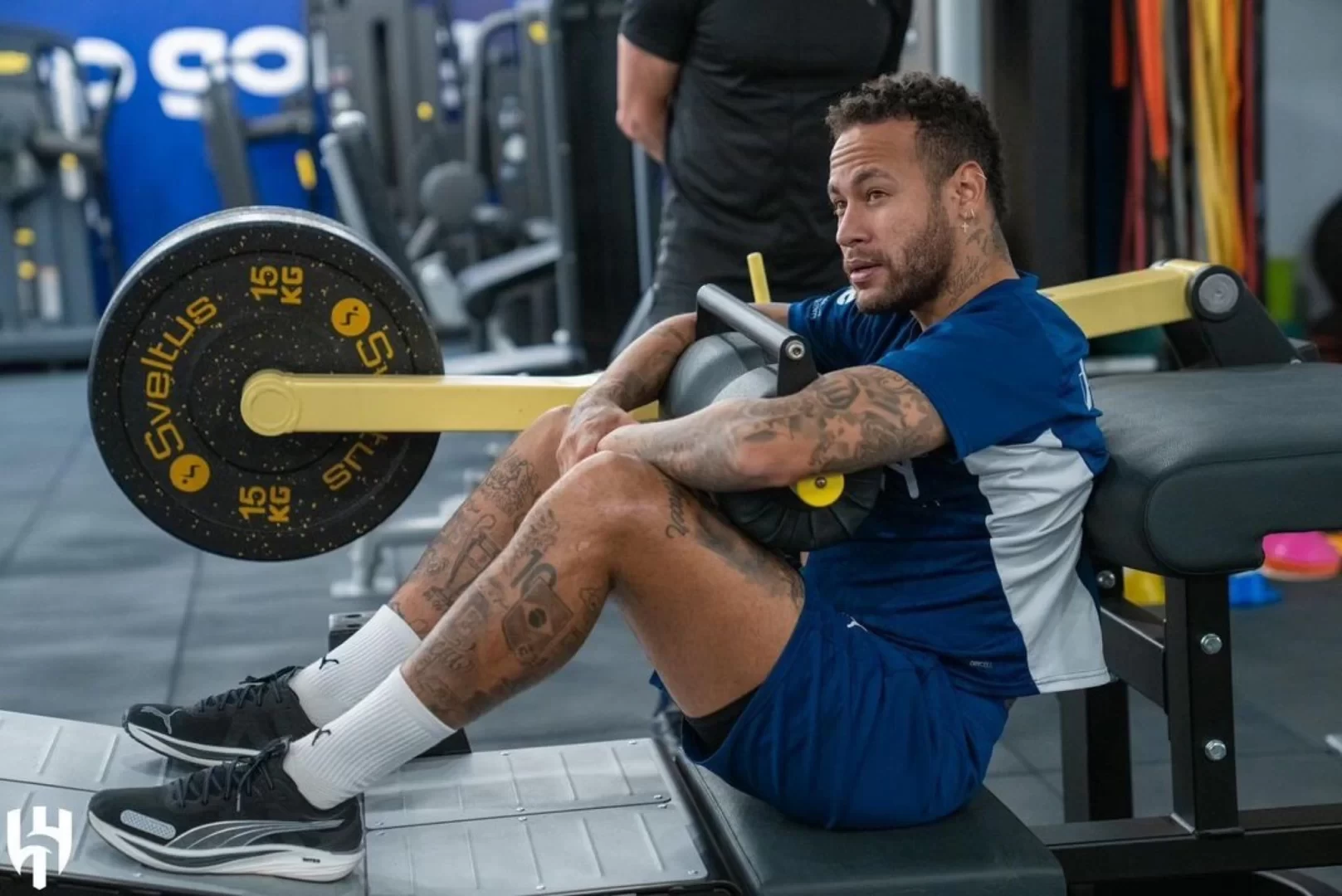 Missing Neymar? Brazilian star Neymar posts gym workout photos on social media with caption: "Work"