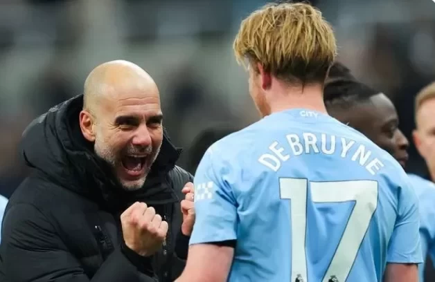 Guardiola: De Bruyne won’t leave this summer, we have a % chance of keeping the same squad