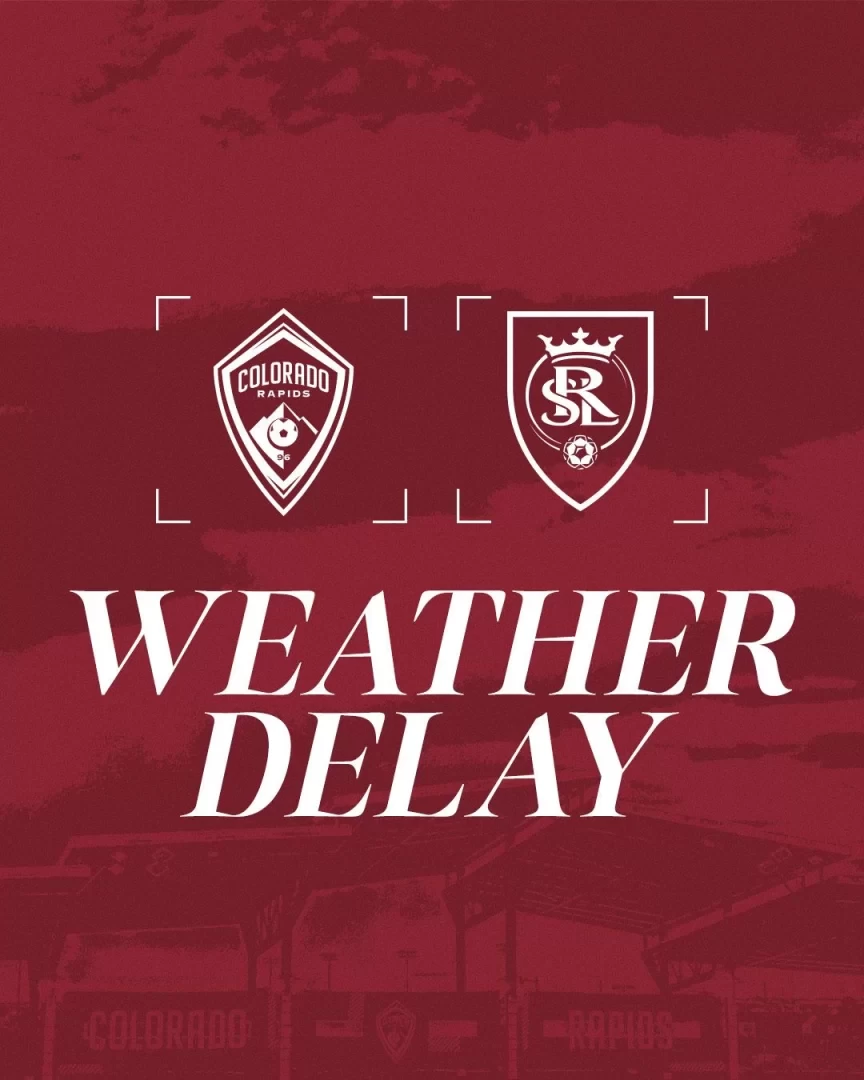 Official: Colorado Rapids vs. Real Salt Lake Match Postponed Due to Weather