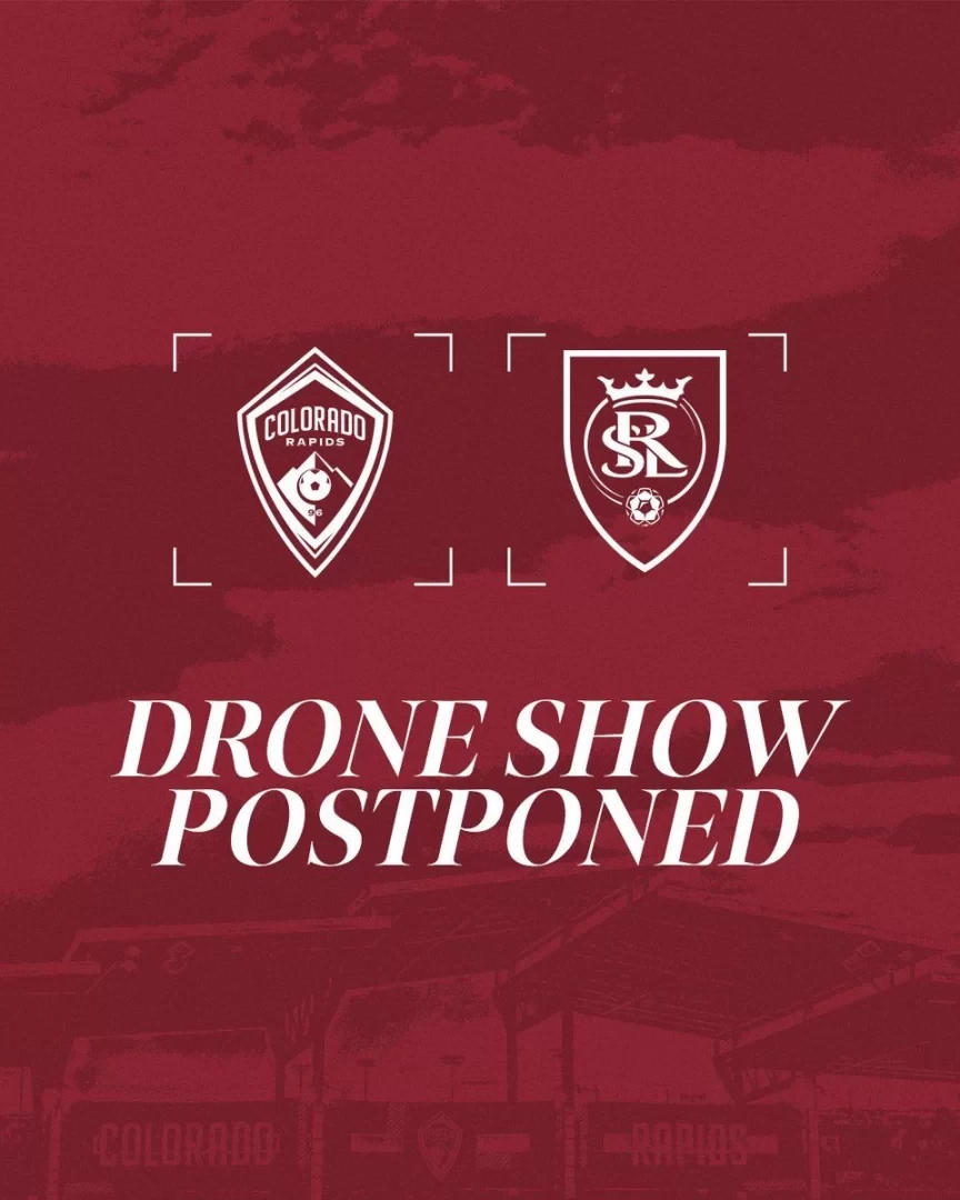 Official: Colorado Rapids vs. Real Salt Lake Match Postponed Due to Weather