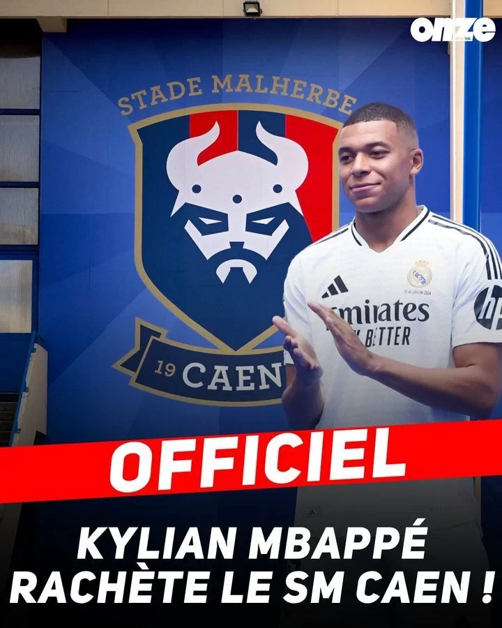 Caen Officially Announces Completion of Acquisition, Mbappe Becomes Major Shareholder