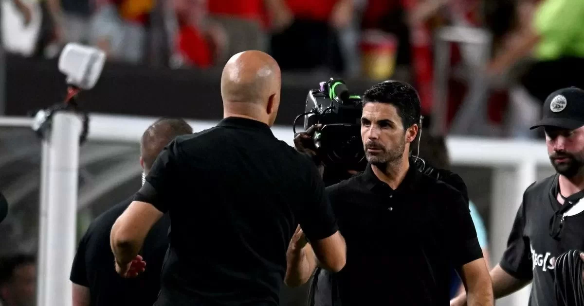 Arteta: Klopp and Slot’s coaching styles differ, Caicedo yet to train with team