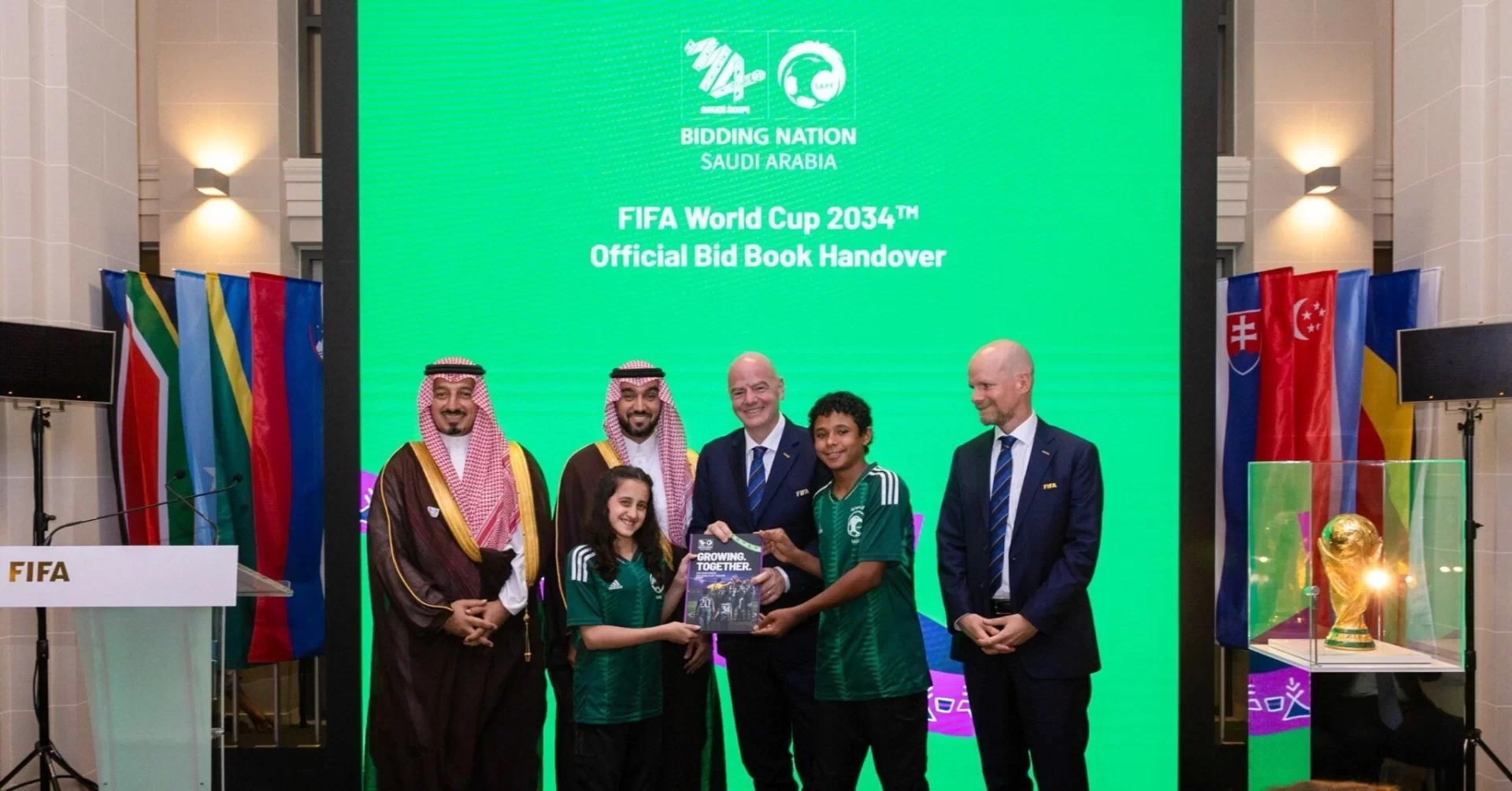 World Cup’s Only Bidder! Official: Saudi Arabia Submits Bid Documents to FIFA