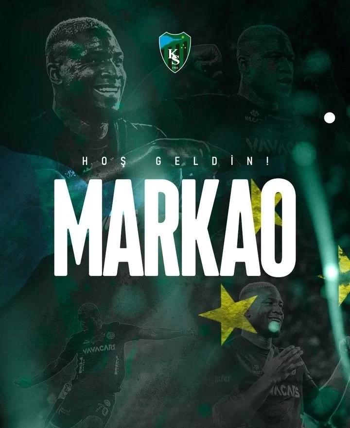 Official: Former Chinese Super League Golden Boot Marcao joins Turkish club Göztepe on loan