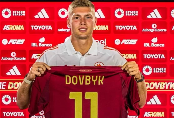 Official: Roma sign La Liga Golden Boot scorer Dovbyk, player chooses No. 11 shirt