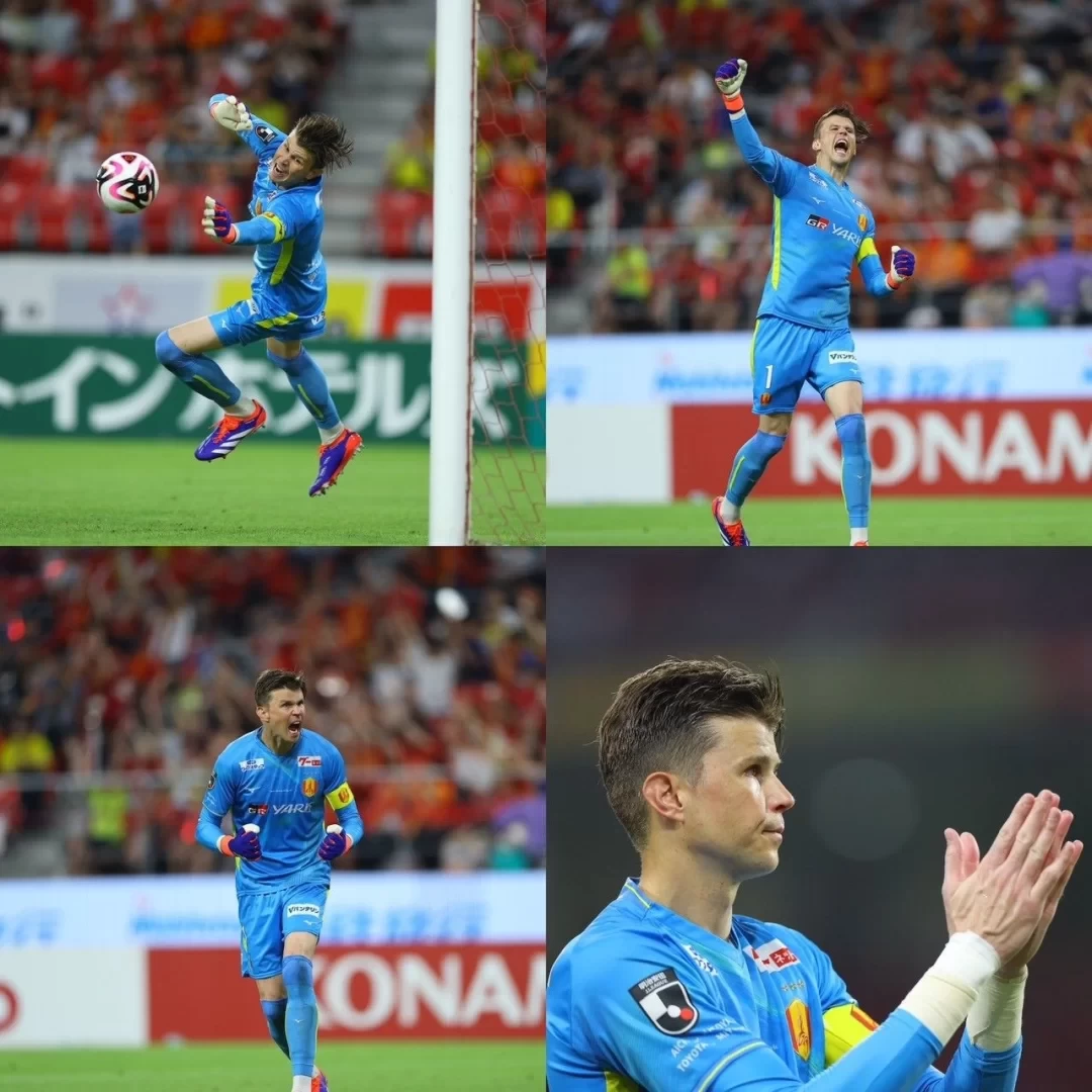 Nagoya Grampus Officially: Goalkeeper Langerak to Leave at the End of the Season