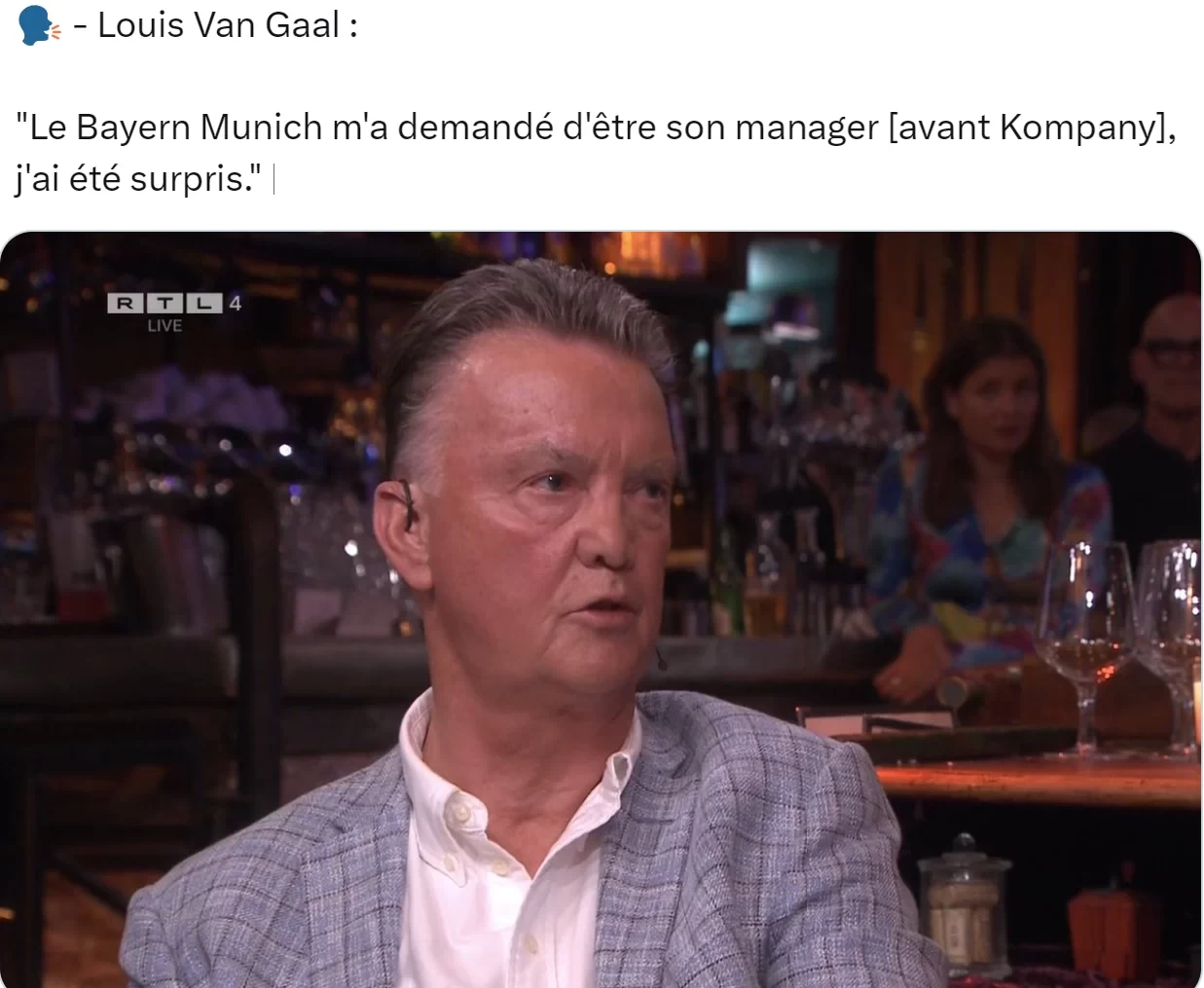 Louis van Gaal Interview: Bayern Approached Me Before Appointing Kompany, Prostate Cancer Under Control